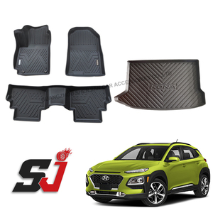 Alfombrillas universales para coche, OEM <span class=keywords><strong>2018</strong></span> <span class=keywords><strong>Kona</strong></span>, <span class=keywords><strong>precio</strong></span> de fábrica - Product Image 1