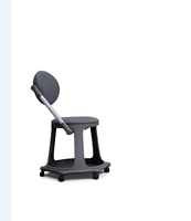 Chaise éducative confortable pliable et Interactive pour étudiants, avec accoudoir d'écriture, tablette populaire