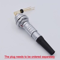 Connecteur étanche IP68 Push-Pull à verrouillage automatique pour carte de circuit imprimé (PCB), série EEG 2K, 2-32 broches, à contact droit