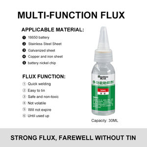 Nueva soldadura de acero inoxidable cobre hierro níquel batería soldadura alambre universal reactivación pasta flujo 3 en 1 set - Product Image 3