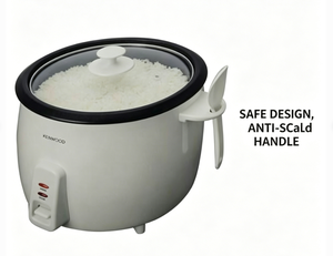 Olla Arrocera Automática <span class=keywords><strong>Kenwood</strong></span> con Recipiente Interior Antiadherente, Operación con un Solo Toque y Función para Mantener el Arroz Caliente para un Arroz Esponjoso Perfecto - Product Image 6