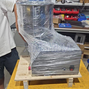 Nhỏ PLC tự động bánh donut sô cô la mứt bánh bột Ice Cream tiêm depositor Icing điền cupcake Máy làm - Product Image 6