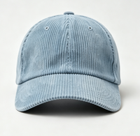Casquette de baseball unisexe en velours côtelé personnalisable – Style sportif, automne/hiver, plusieurs couleurs, sur commande, logo brodé personnalisé