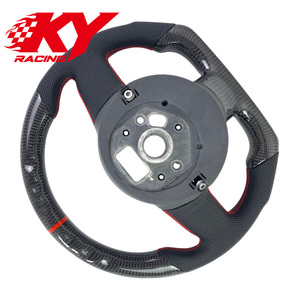 Volant sport personnalisé en fibre de carbone pour Audi TT TTS TTRS R8 V8 V10 A7 A4 A5 S3 S4 S5 RS5 B8 A6 S6 RS6 C6 RS4 C7 Q5 - Product Image 3