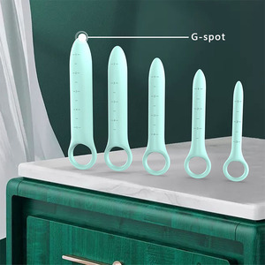 Nuevo en <span class=keywords><strong>2026</strong></span>, Juguetes Anales de Empuje, Venta al por Mayor de Fábrica, Juego de Tapones Anales Largos y Grandes de Silicona, Tamaños X, XL, XXL - Product Image 3