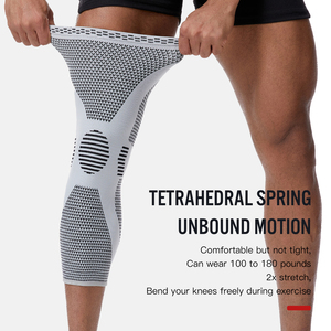 <span class=keywords><strong>Rodillera</strong></span> Profesional de Protección <span class=keywords><strong>para</strong></span> Correr al por Mayor, Alivio del Dolor, Tira Antideslizante, Ajustable, Tejido Elástico Grueso de Spandex y Nylon - Product Image 3
