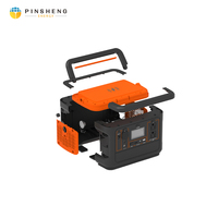 Chargeur rapide DC pour véhicules électriques PINSHENG 12V 12Ah LiFePO4 avec contrôleur MPPT, onduleur à onde sinusoïdale pure et recharge sans fil pour voitures électriques