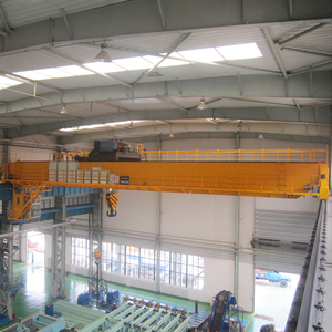 رافعة جسرية مزدوجة العارضة بحمولة 10-20 طن مع نظام تحكم PLC للصناعات الثقيلة - Product Image 5