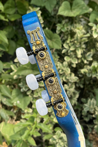 <span class=keywords><strong>Guitarra</strong></span> Clásica Aiersi <span class=keywords><strong>Popular</strong></span> para Principiantes <span class=keywords><strong>y</strong></span> Estudiantes, Color Azul, Acabado Mate, Venta al por Mayor - Product Image 3