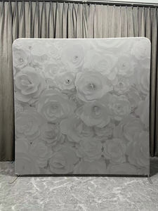 Personalizado 8*8 pies telón de fondo de Pared Soporte para eventos de boda flor pared telón de fondo 10*8 pies - Product Image 2
