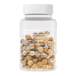 OEM Private Label Stress Relief Soft Capsule integratore alimentare con zafferano Ashwagandha estratto L-teanina aiuta a ridurre lo Stress - Product Image 3
