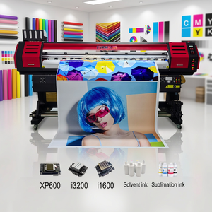 Imprimantes Jet d'Encre Automatiques Grand Format Éco-Solvant pour Bannières, Vinyles, Panneaux Publicitaires, Têtes XP600 I3200, Impression Textile par Sublimation - Product Image 5