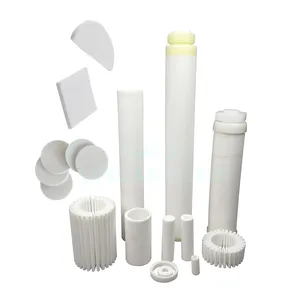 Üretim sinterlenmiş gözenekli plastik filtre PE HDPE PTFE PVDF elemanları sıvı hava gaz yağı filtrasyon filtre