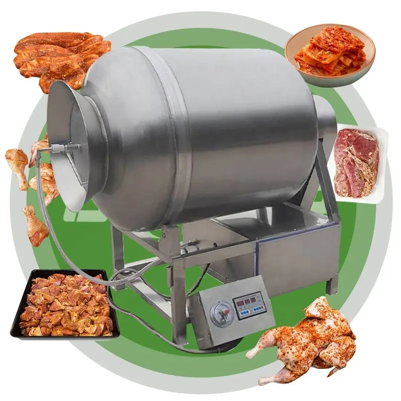 Vacuum Tumbler Marinade Marinator Massage Tumble Beef Jerky Marinate Equipment 25l Small Meat Machine