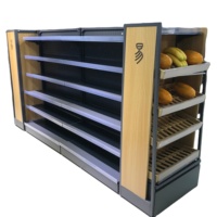 Comptoir de caisse en bois, réglable, pour supermarché, vente chaude