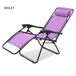 YILU Outdoor Camping Fishing Folding Lounge Chair <strong>Recliner</strong> <strong>Zero</strong> <strong>Gravity</strong> Chair Patio Portable Beach Chair - Product Image 5