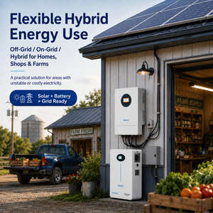 SNADI 6KW 10KW 12KW 15KW Complete Home <b>Solar</b> System <b>Kit</b> 20KW 30KW Hybrid <b>Power</b> Full Set Energy Systems TS-<b>Solar</b> System 10kw 12KW - Product Image 5