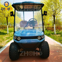 Petit chariot de golf à essence 2 places US Legal Road voiturette de golf personnalisable