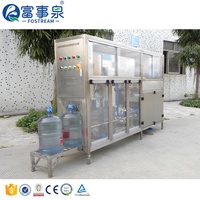 Pengisi Air Murni Berkualitas Tinggi 100BPH 200BPH 300BPH 3 Galon 5 Galon Ember Besar Botol 20L