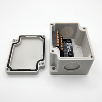 Boîtier de jonction ABS 17 pôles étanche IP66 à connexion rapide, sans outil, pour usage électrique industriel