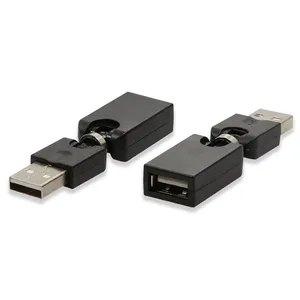 Adaptateur de câble d'extension USB 2.0 mâle vers USB femelle, Angle de Rotation de 360 degrés, nouveauté