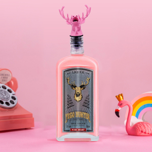 Tùy Chỉnh Biểu Tượng Thủ Công Màu Sắc Động Vật Xmas Giáng Sinh Món Quà Cưới Trang Trí Kim Loại Deer Head Rượu Vang Pourer Chai Stopper/Whiskey Nút Chai - Product Image 6