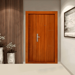 Porte en fer Sofia pour entrée de villa, antivol, durable, taille personnalisable, ouverture à battant, porte complète - Product Image 3