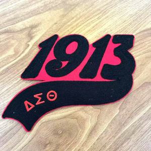 アイアンオンフラタニティとソロリティパッチオメガPsi Phiプリティガールデルタシールド刺繍ロゴパッチ - Product Image 4