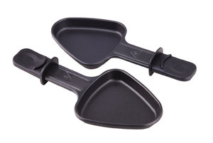 Mini accessoires de gril de BBQ de <span class=keywords><strong>Raclette</strong></span> antiadhésive Poêles <span class=keywords><strong>à</strong></span> frire de rouleau d'oeuf noir écologique - Product Image 2