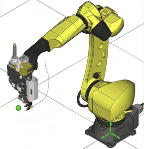 Sistema di saldatura a filo laser per robot FANUC M-20iD/25, nuova generazione, con servomotore per trazione filo, saldatura di alta qualità per lamiere e scatole - Product Image 5