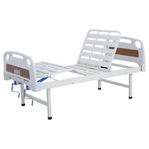 Bán thiết bị y tế 2 giường bệnh viện thủ công với đầu giường ABS và lan can thông thường cho bệnh nhân