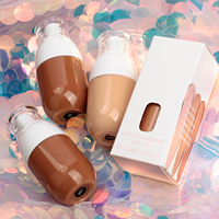 Fournisseurs de fond de teint à finition naturelle, maquillage personnalisé, échantillon gratuit, imperméable, longue durée, cosmétique