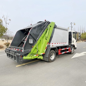 Camión Compactador de Basura Hidráulico HOWO de 6 Ruedas y 6m³ para Gestión de Residuos Urbanos y Servicios Ambientales - Product Image 5