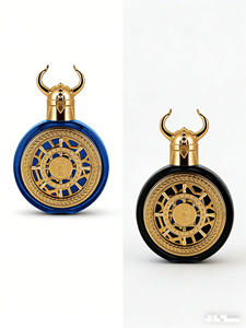 Perfume Lácteo con Aroma Floral de Bergamota y Limón, Tipo Árabe de Oriente Medio, Bharara Beirut Blue Bull Head, Éxito de Ventas Transfronterizo - Product Image 1