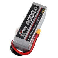 JHLIPO 29.6v 4S 4000mAh 35C LiCoO2 Paket Baterai RC 500 Siklus -20C hingga 60C untuk Drone, Pesawat, Mobil & Kapal