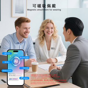 Enregistreur vocal portable en aluminium 4 Go personnalisé pour le bureau - Marque China Mobile - Product Image 2