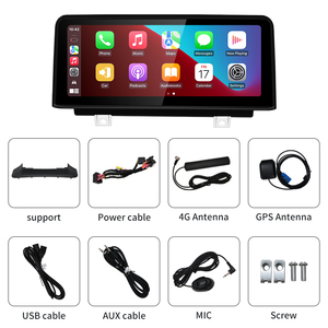 STWEI Autoradio multimédia GPS 4G Android 14 MTK8581 10,25 pouces avec Carplay pour <span class=keywords><strong>BMW</strong></span> F30 F31 F32 F33 EVO Radio AUTO Bluetooth - Product Image 5
