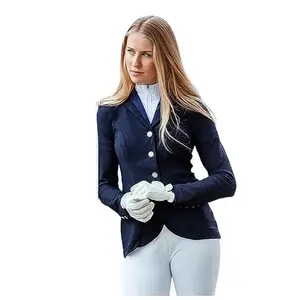 Damen Wettkampf-Show Reiterjacke klassische Pferde-Reiterjacken Reiterbekleidung Jackette für Damen