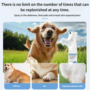 Eigenmarken-Sommer-Kühlspray für Haustiere: Eis-Kühlung, antibakteriell, schnelle physikalische Kühlung gegen Hitze für Hunde und Katzen – für den Innen- und Außenbereich - Product Image 4