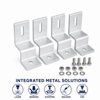 Fabrication sur mesure de supports en L en acier inoxydable de précision, découpe laser, pliage, estampage, soudage, quincaillerie OEM ODM