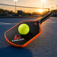 Pala de Pickleball de Fibra de Carbono T700 con Recubrimiento UV, Núcleo de Panal de Abeja de Alta Densidad, Absorción de Impactos, Raqueta de Pickleball Profesional para Torneos