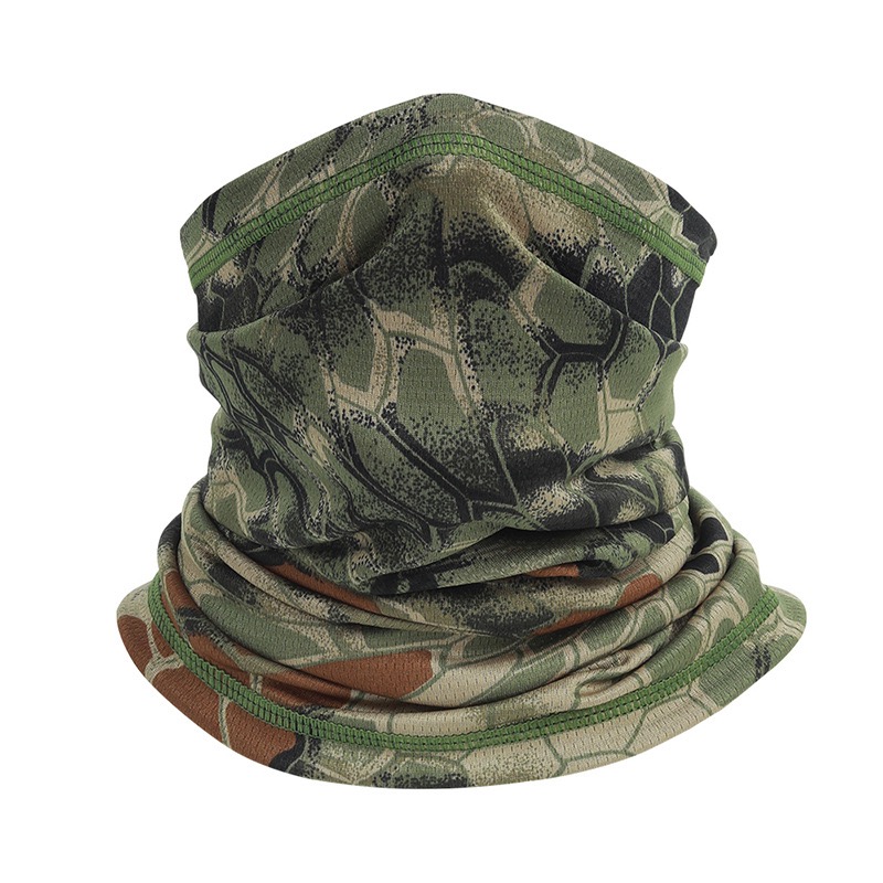 Green Python-patterned jungle