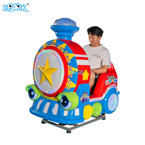 Parc <span class=keywords><strong>d</strong></span>'attractions pour enfants Trains Swing Machine Crazy Little Train Coin Op Games Machine Kiddie Rides on Stock - Product Image 1