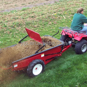 Épandeur d'<span class=keywords><strong>engrais</strong></span> et de fumier pour tracteur agricole, remorqué par un VTT, avec boîte de vitesses, haute productivité, capacité de 25 bushels - Product Image 6