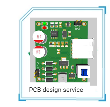 Blue PCBA Circuit Board Assembly With ODM Service LED 40 Layers
