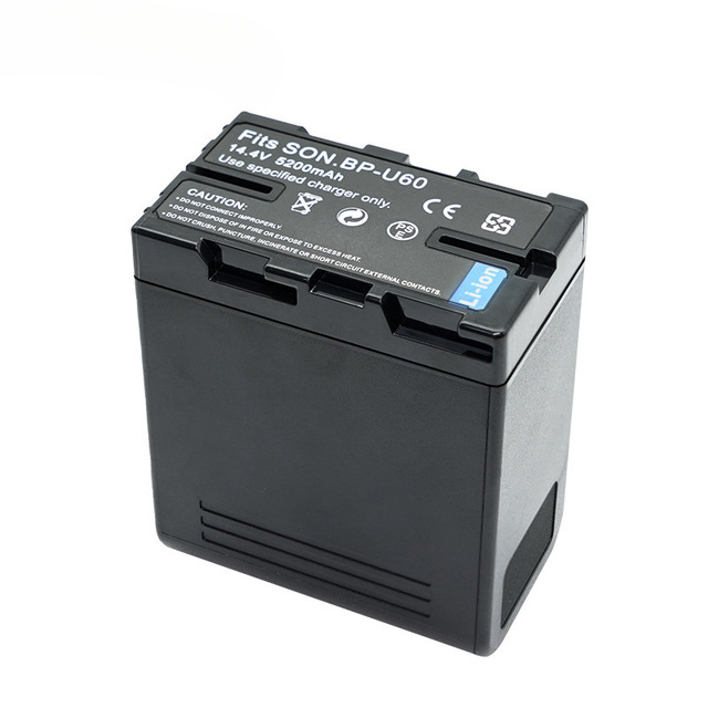 HigH Capacity 5200mAh BP-U60 BP U60 BPU60 Battery for Sony BP-U90 BP-U30 PMW-100 PMW-150 PMW-160 PMW-200 PMW-300