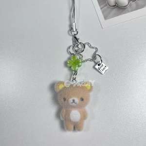 كرتون لطيف الدب توافد حبل معلق <span class=keywords><strong>Rilakkuma</strong></span> المحمول ، حقيبة تزيين مفاجأة هدية - Product Image 3