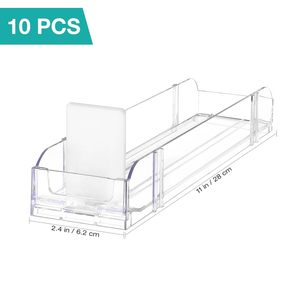 ระบบตัวกั้นชั้นวางสินค้าแบบผลักสำหรับร้านขายของชำ ซูเปอร์มาร์เก็ต ร้านค้าปลีก ทำจากพลาสติกอะคริลิก สำหรับวางเบียร์ - Product Image 6