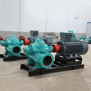 Bomba centrífuga de succión doble de carcasa dividida para estaciones de energía hidroeléctrica y drenaje de agua de mar de 4, 8, 10 y 12 pulgadas - Product Image 3