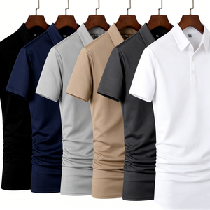 Polos de Verano Personalizados de Alta Calidad de Secado Rápido Camisetas Deportivas Tallas Grandes al <span class=keywords><strong>Por</strong></span> <span class=keywords><strong>Mayor</strong></span> Camisetas Tipo Polo de Manga Corta para <span class=keywords><strong>Hombre</strong></span> - Product Image 4
